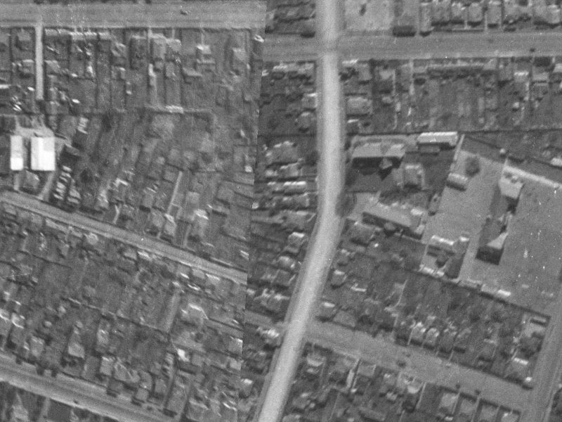 27 Phillips Street from the air, 1940-1944