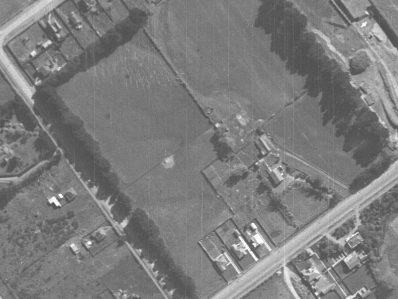 Marshwood Place from the air, 1940-1944