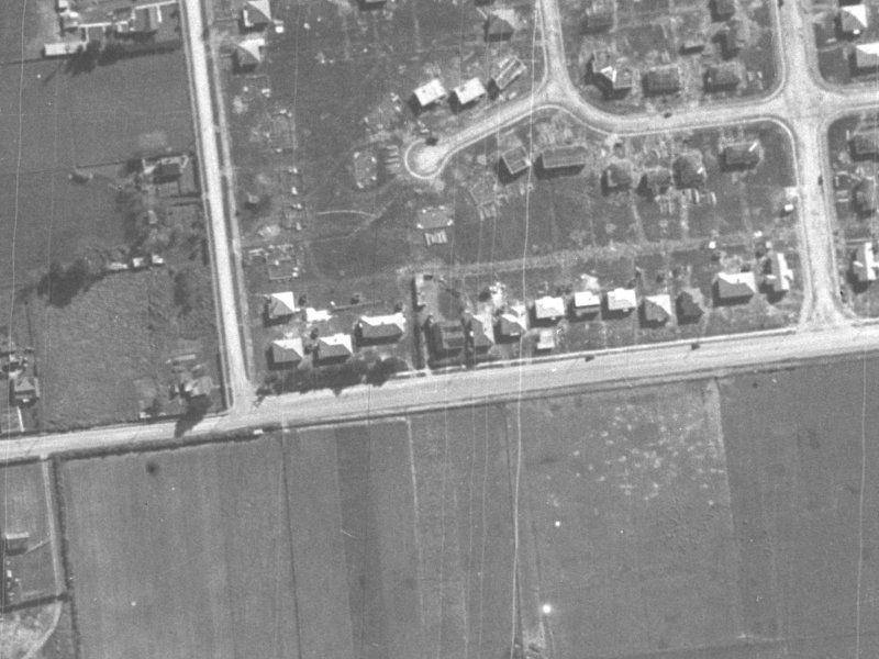 238a Blenheim Road from the air, 1940-1944