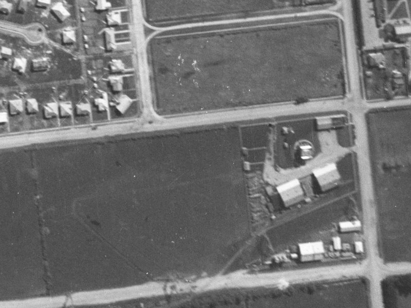 159-179 Blenheim Road from the air, 1940-1944