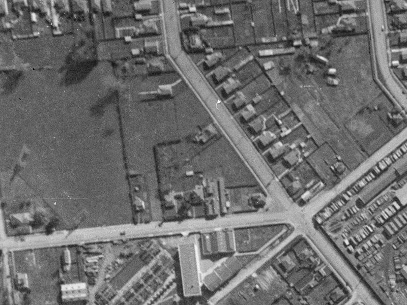 93a Whiteleigh Avenue from the air, 1940-1944