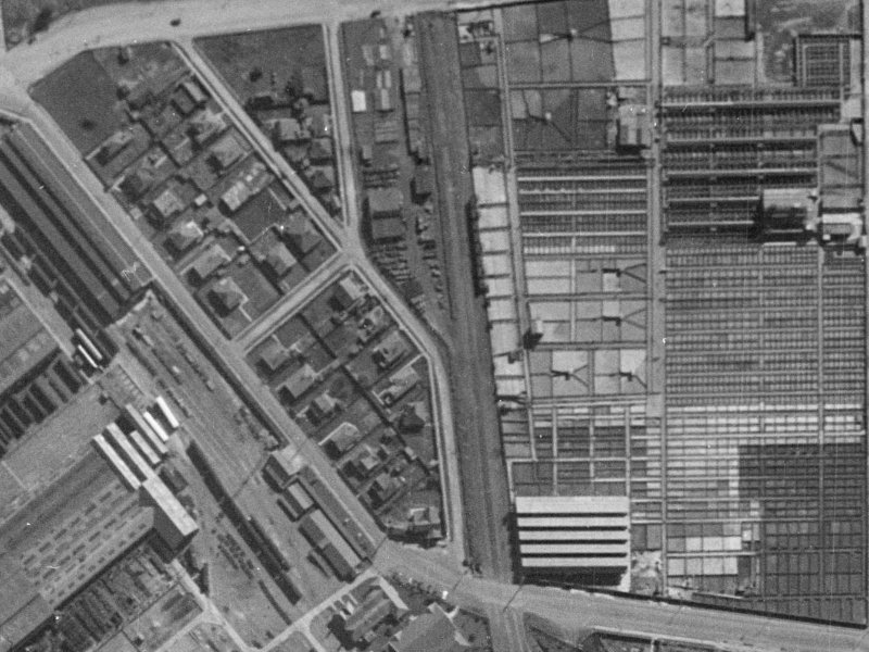 4 Tyne Street from the air, 1940-1944