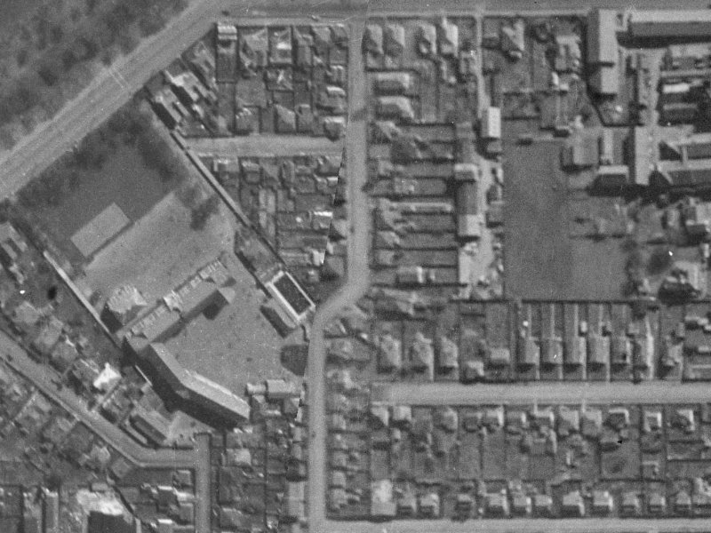 50 Stewart Street from the air, 1940-1944