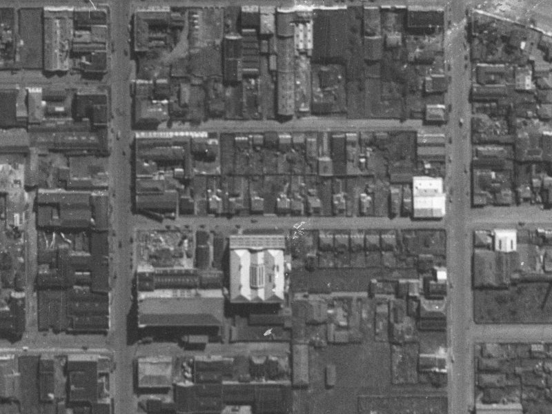 21 Allen Street from the air, 1940-1944