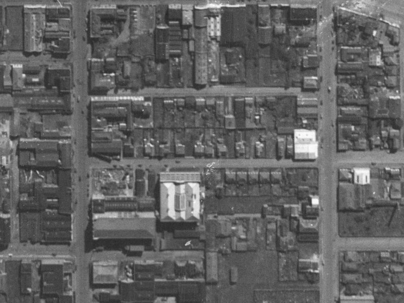 27 Allen Street from the air, 1940-1944