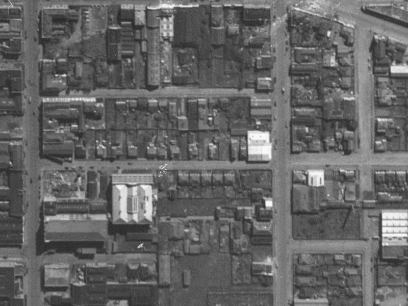 33 Allen Street from the air, 1940-1944