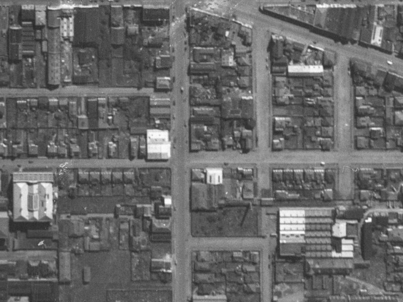157 Madras Street from the air, 1940-1944