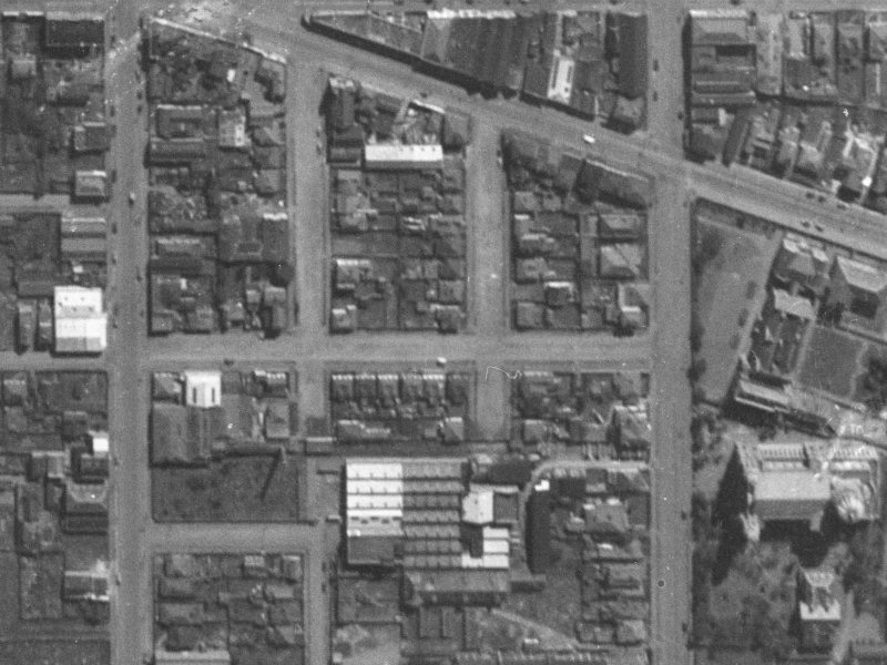 120L Madras Street from the air, 1940-1944