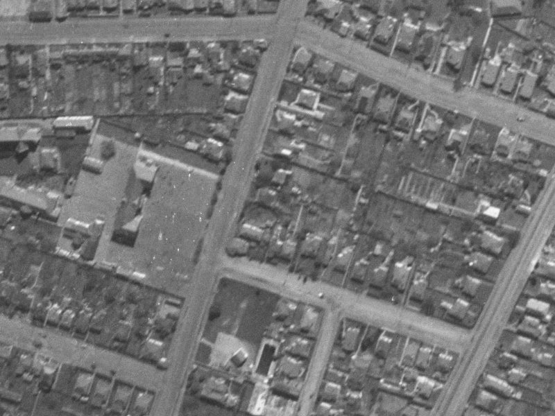 7 Cross Street from the air, 1940-1944
