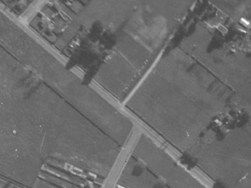 3 McGregors Road from the air, 1940-1944