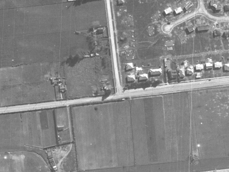 114 Wharenui Road from the air, 1940-1944