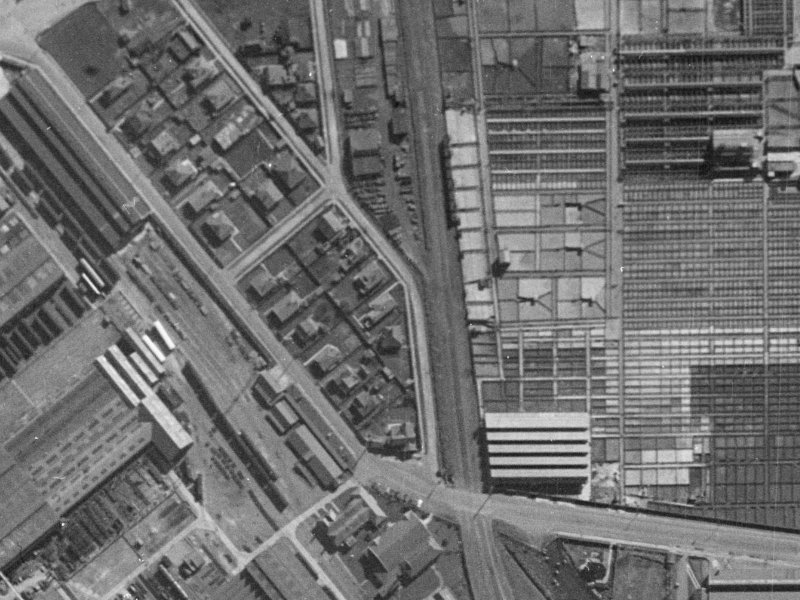 11 Tyne Street from the air, 1940-1944