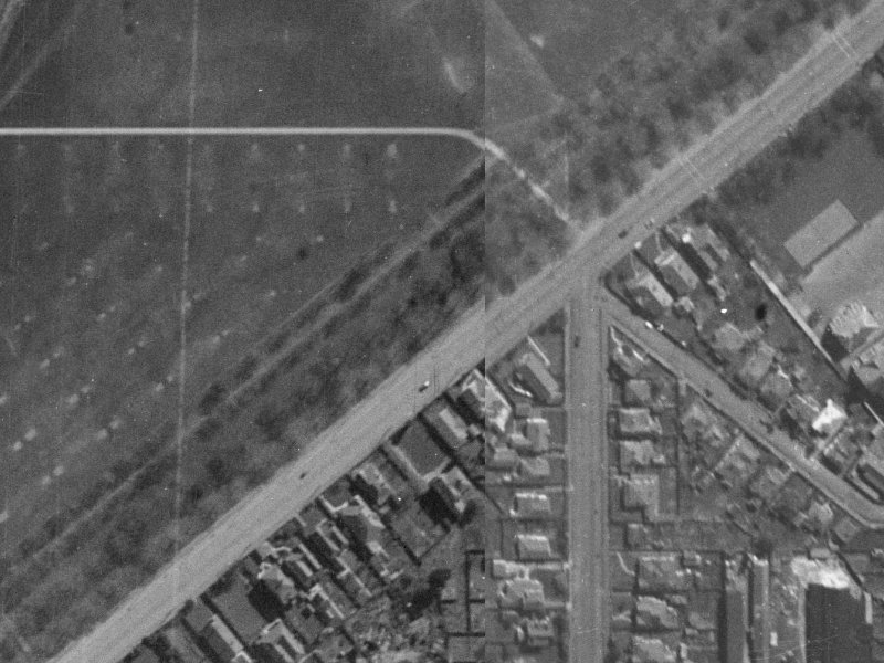 468 Hagley Avenue from the air, 1940-1944