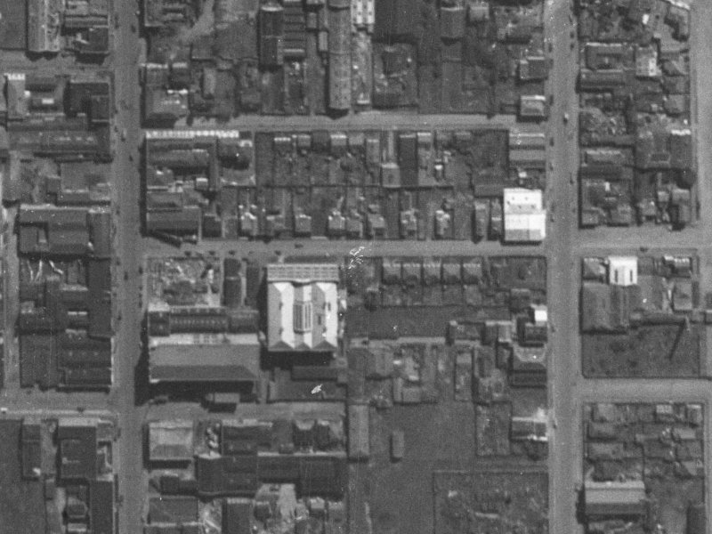 30 Allen Street from the air, 1940-1944
