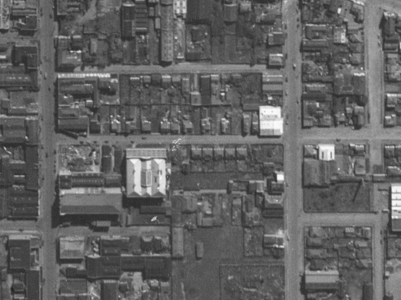 32 Allen Street from the air, 1940-1944