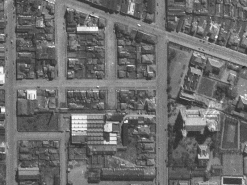 Coventry Street from the air, 1940-1944