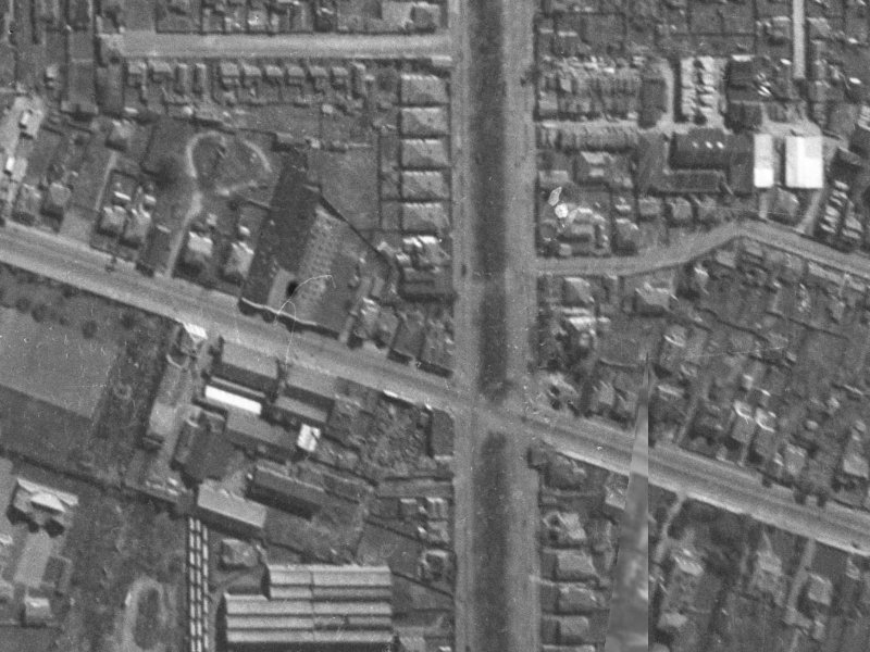 39 Fitzgerald Avenue from the air, 1940-1944