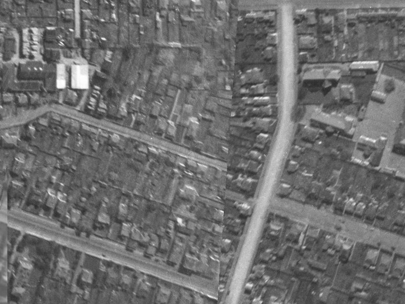 53 Leeds Street from the air, 1940-1944