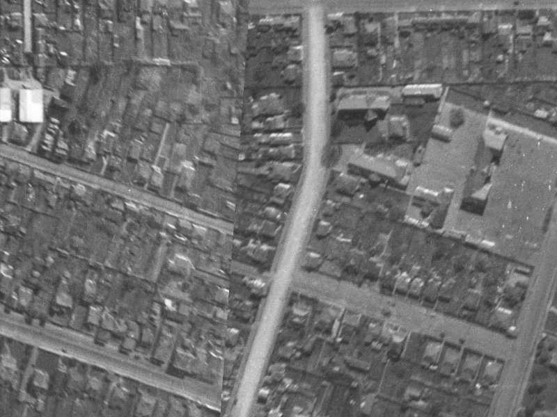 14 Phillips Street from the air, 1940-1944