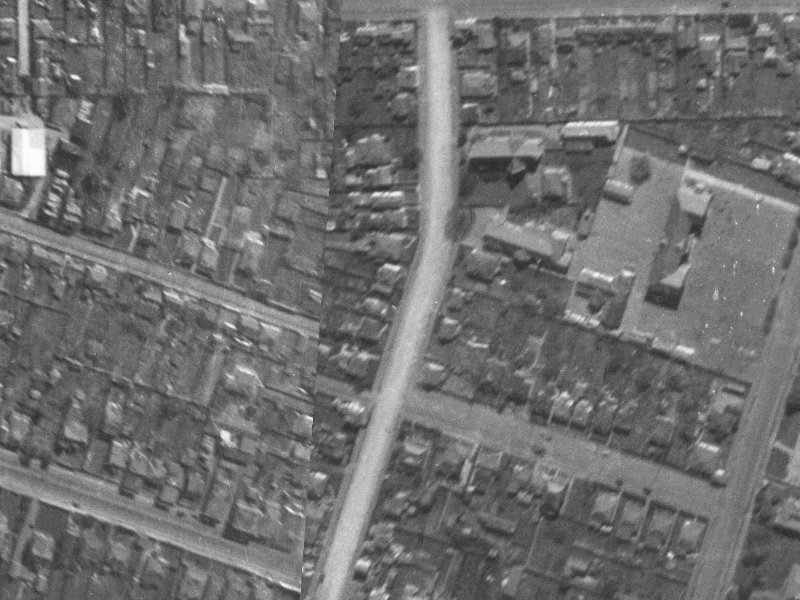 24 Phillips Street from the air, 1940-1944