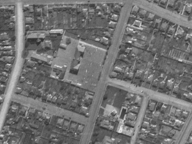 25-41 Nursery Road from the air, 1940-1944