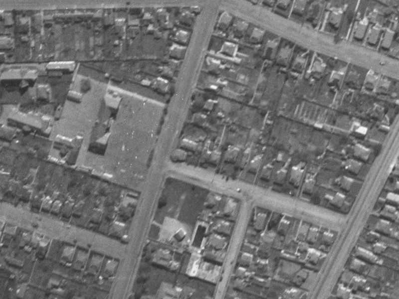 9 Cross Street from the air, 1940-1944