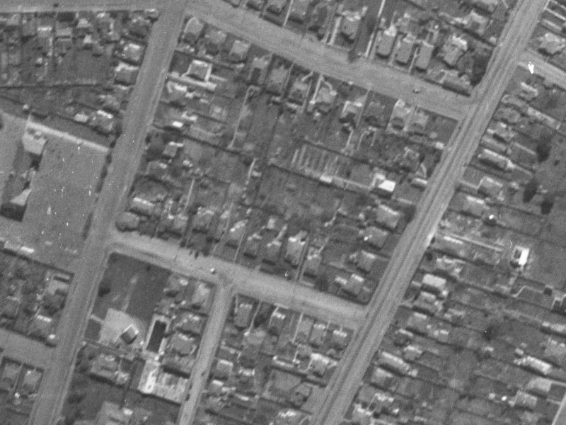 25 Cross Street from the air, 1940-1944