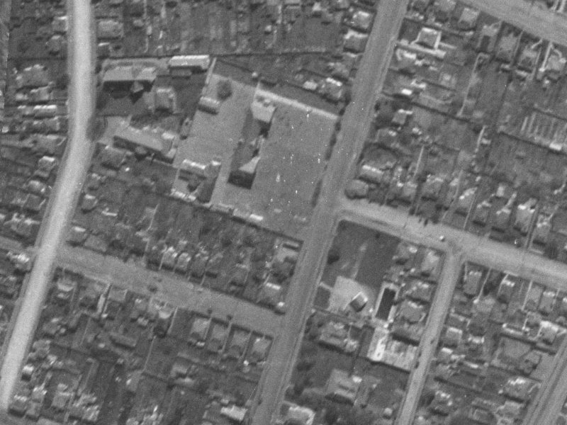 21-39 Nursery Road from the air, 1940-1944