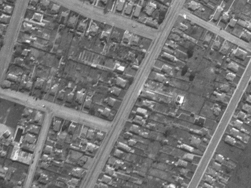49 Mathesons Road from the air, 1940-1944