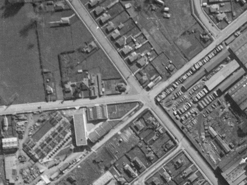 81 Clarence Street from the air, 1940-1944