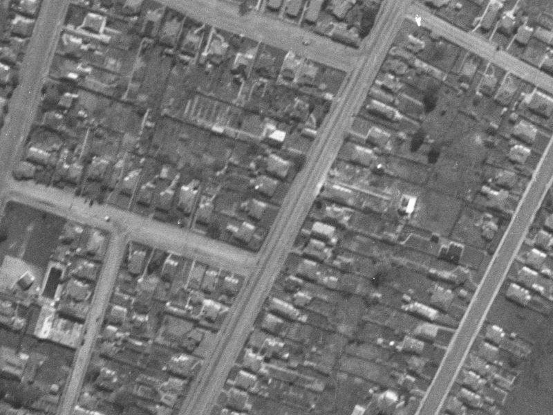 45 Mathesons Road from the air, 1940-1944