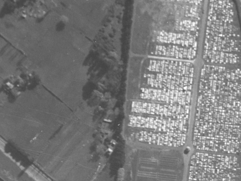 24 Damien Place from the air, 1940-1944