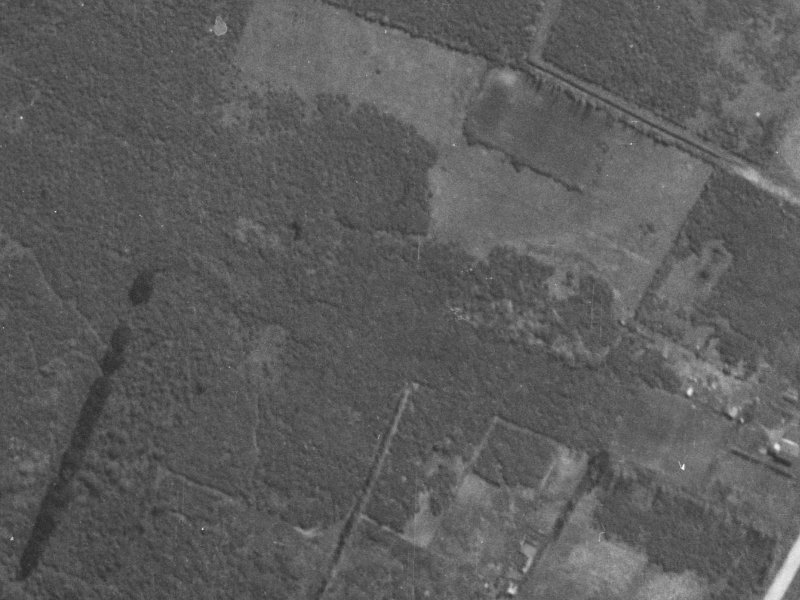34-36 Wickham Street from the air, 1940-1944