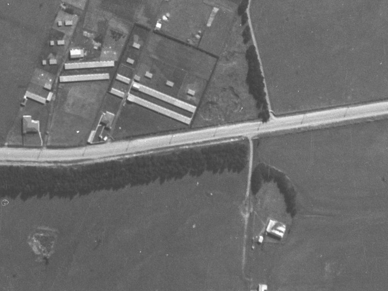 152-156 Waterloo Road from the air, 1940-1944