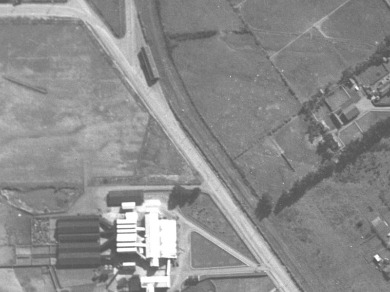 16B Racecourse Road from the air, 1940-1944