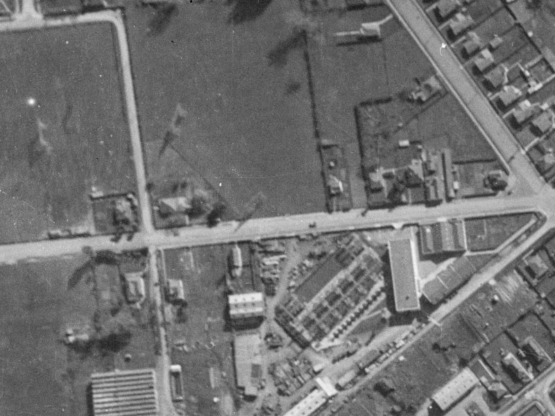 Sarjeant Street from the air, 1940-1944