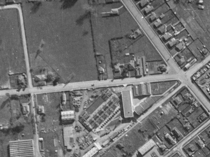 Princess Street from the air, 1940-1944