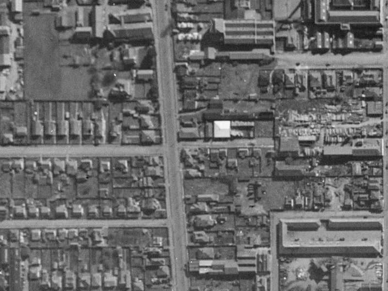 8 Halkett Street from the air, 1940-1944
