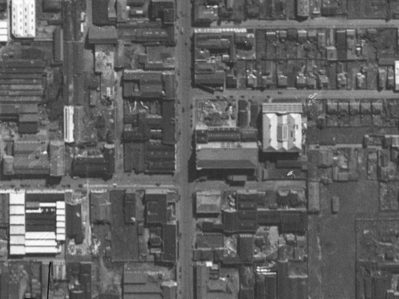 30 Manchester Street from the air, 1940-1944