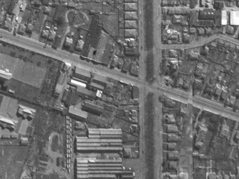 106B Ferry Road from the air, 1940-1944