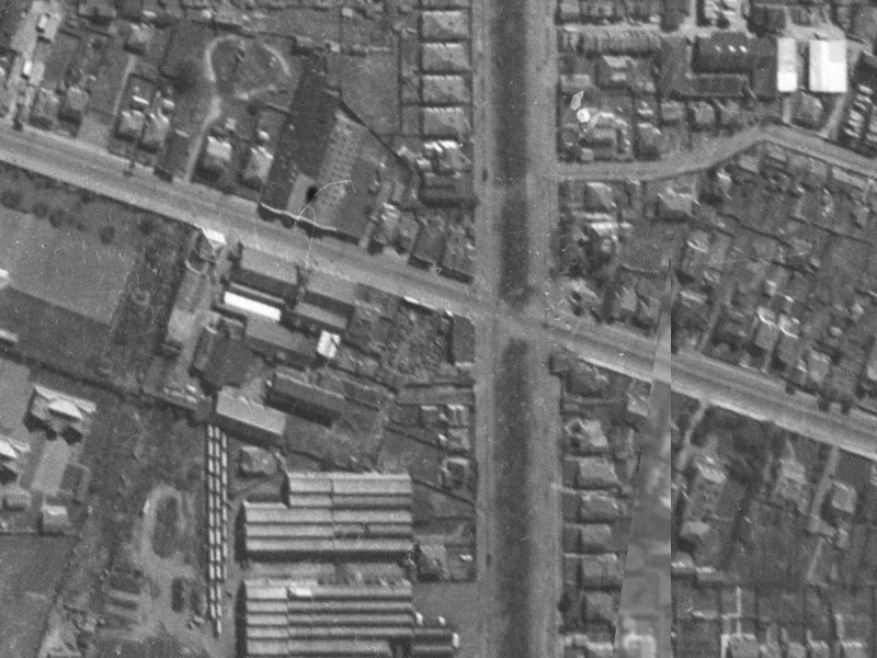 35 Fitzgerald Avenue from the air, 1940-1944