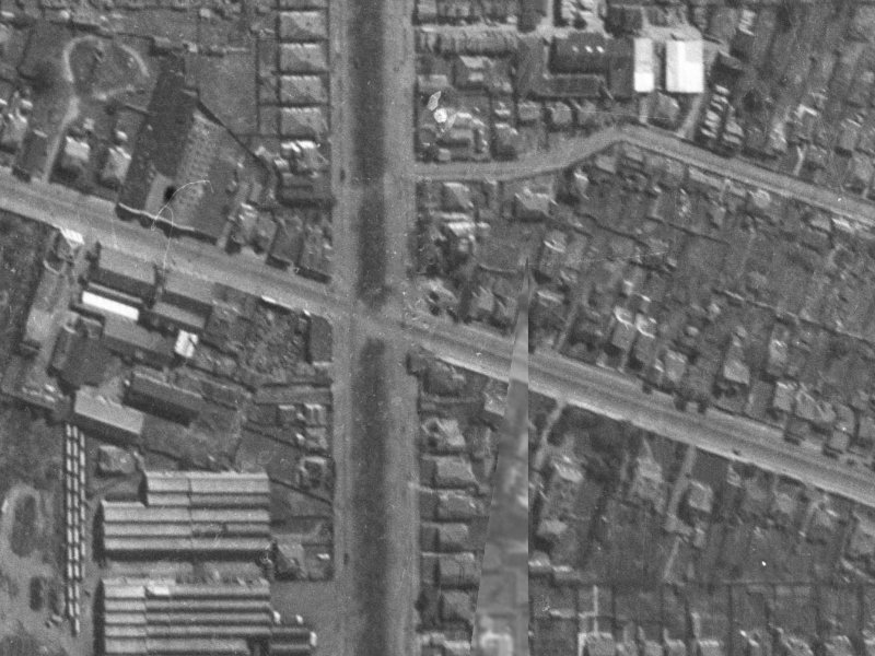 Fitzgerald Avenue from the air, 1940-1944