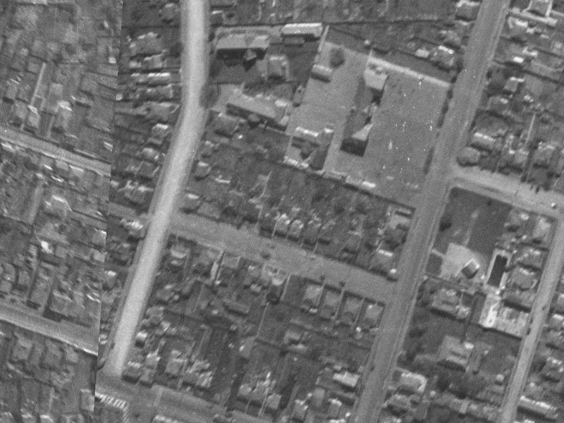 Hillview Road from the air, 1940-1944