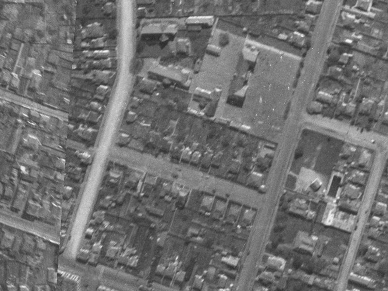 19 Hillview Road from the air, 1940-1944