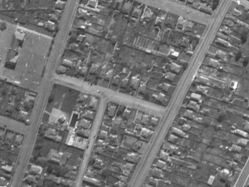 26 Cross Street from the air, 1940-1944