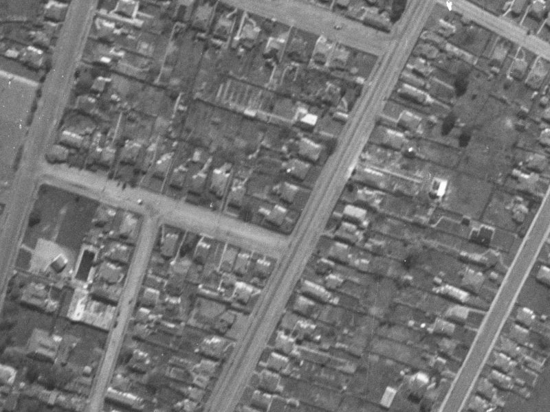 41 Mathesons Road from the air, 1940-1944