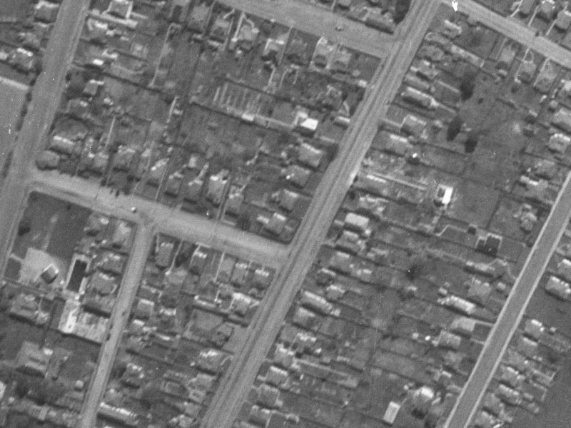 44 Mathesons Road from the air, 1940-1944