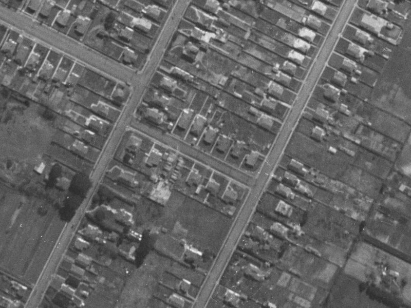 Marcroft Street from the air, 1940-1944