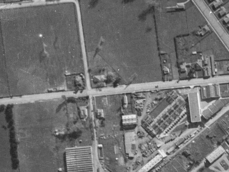 34-24 Princess Street from the air, 1940-1944
