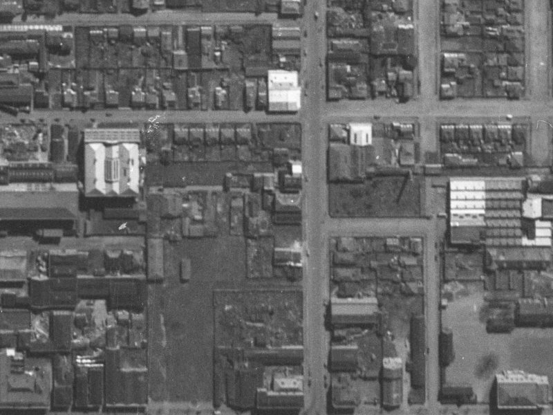 141 Madras Street from the air, 1940-1944